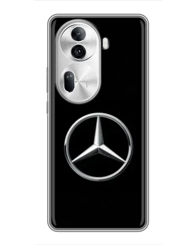 Чехол для OPPO Reno 11 Pro 5G с картинкой «Mercedes классический лого» Чехол для OPPO Reno 11 Pro 5G с картинкой «Mercedes классический лого»
