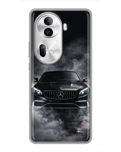 Чехол для OPPO Reno 11 Pro 5G с картинкой «Mercedes в дыму» Чехол для OPPO Reno 11 Pro 5G с картинкой «Mercedes в дыму»