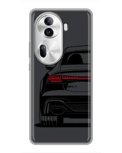 Чехол для OPPO Reno 11 Pro 5G с картинкой «Задняя часть Audi — арт»