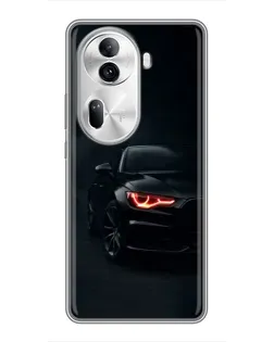 Чехол для OPPO Reno 11 Pro 5G с картинкой «Audi — хищный взгляд»