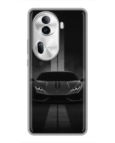 Чехол для OPPO Reno 11 Pro 5G с картинкой «Lamborghini симметрия дорог» Чехол для OPPO Reno 11 Pro 5G с картинкой «Lamborghini симметрия дорог»