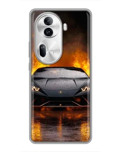 Чехол для OPPO Reno 11 Pro 5G с картинкой «Lamborghini в огне» Чехол для OPPO Reno 11 Pro 5G с картинкой «Lamborghini в огне»