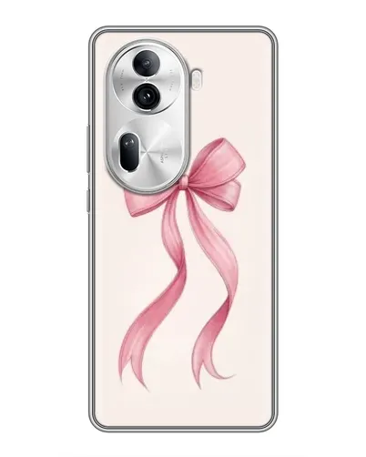 Чехол для OPPO Reno 11 Pro 5G с картинкой «Розовый бант»
