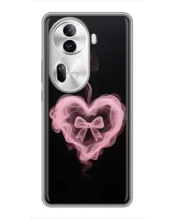 Чохол для OPPO Reno 11 Pro 5G з картинкою «Димчасте серце»