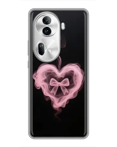 Чехол для OPPO Reno 11 Pro 5G с картинкой «Дымчатое сердце»