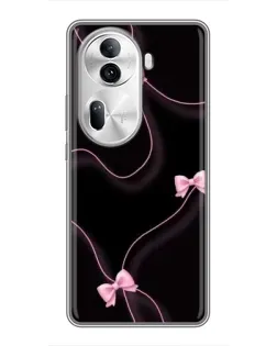 Чехол для OPPO Reno 11 Pro 5G с картинкой «Розовые ленты»