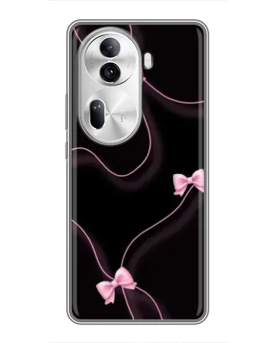 Чехол для OPPO Reno 11 Pro 5G с картинкой «Розовые ленты»