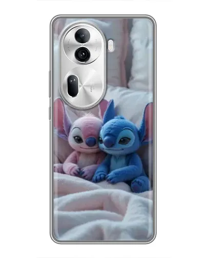 Чохол для OPPO Reno 11 Pro 5G з картинкою «Плюшеві Стіч Ангел» Чохол для OPPO Reno 11 Pro 5G з картинкою «Плюшеві Стіч Ангел»