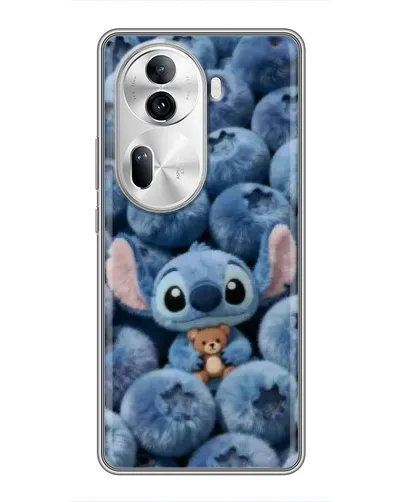 Чохол для OPPO Reno 11 Pro 5G з картинкою «Стіч та лохина» Чохол для OPPO Reno 11 Pro 5G з картинкою «Стіч та лохина»