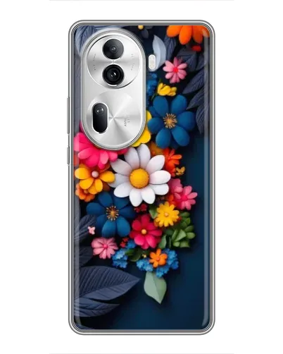 Чехол для OPPO Reno 11 Pro 5G с картинкой «Цветочная феерия» Чехол для OPPO Reno 11 Pro 5G с картинкой «Цветочная феерия»