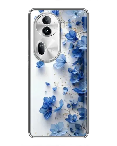 Чехол для OPPO Reno 11 Pro 5G с картинкой «Голубой цветочный каскад» Чехол для OPPO Reno 11 Pro 5G с картинкой «Голубой цветочный каскад»