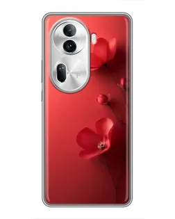 Чехол для OPPO Reno 11 Pro 5G с картинкой «Маковые соцветия» Чехол для OPPO Reno 11 Pro 5G с картинкой «Маковые соцветия»