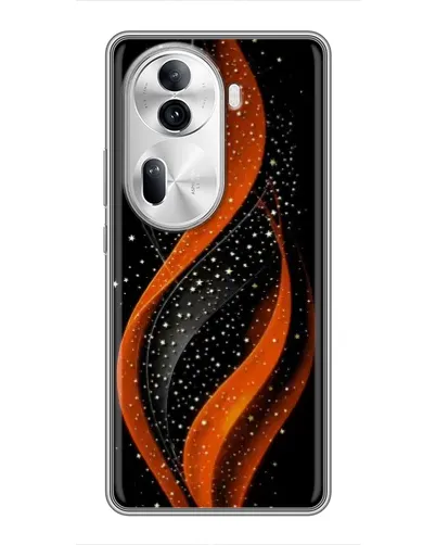 Чехол для OPPO Reno 11 Pro 5G с картинкой «Огненная звездная волна»