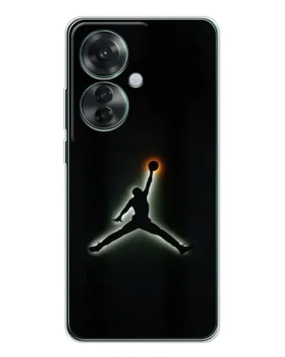 Чехол для OPPO Reno 11F с картинкой «Jordan Gradient Logo»