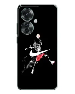 Чехол для OPPO Reno 11F с картинкой «Jordan Jumpman»