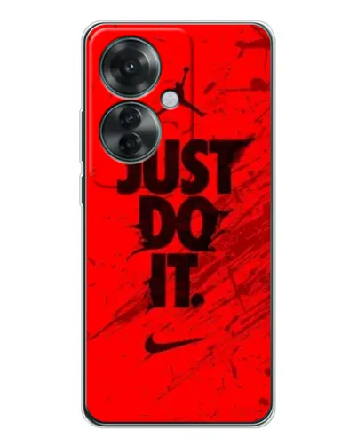 Чехол для OPPO Reno 11F с картинкой «Nike Just Do It»