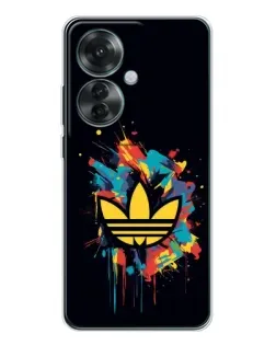 Чехол для OPPO Reno 11F с картинкой «Adidas Splash»