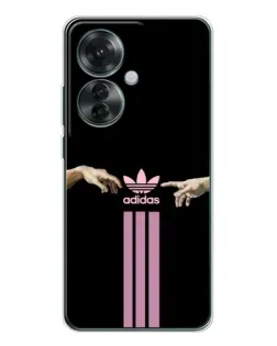 Чехол для OPPO Reno 11F с картинкой «Adidas Hands»