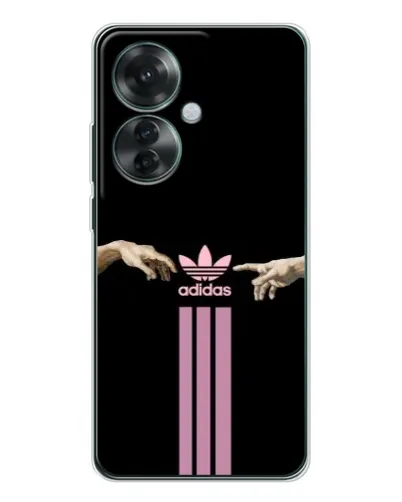Чехол для OPPO Reno 11F с картинкой «Adidas Hands» Чехол для OPPO Reno 11F с картинкой «Adidas Hands»