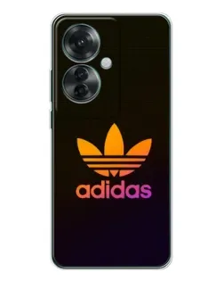 Чехол для OPPO Reno 11F с картинкой «Градиент Adidas»