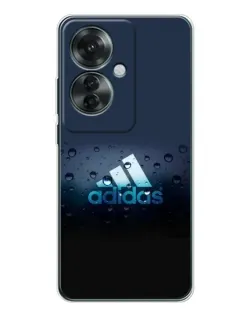 Чехол для OPPO Reno 11F с картинкой «Adidas Water Drops»