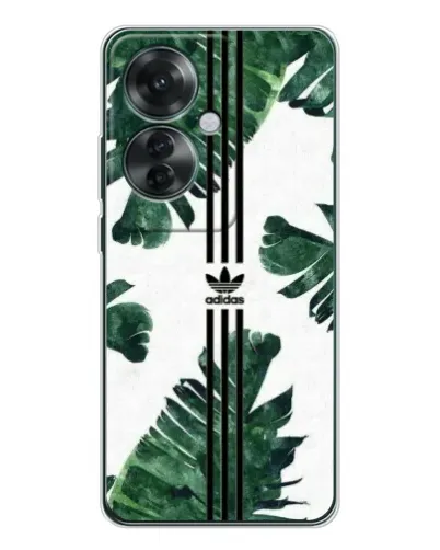 Чехол для OPPO Reno 11F с картинкой «Пальмовые листья адидас» Чехол для OPPO Reno 11F с картинкой «Пальмовые листья адидас»