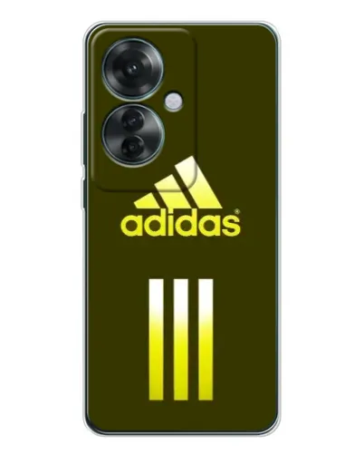 Чехол для OPPO Reno 11F с картинкой «Оливковый градиент Adidas» Чехол для OPPO Reno 11F с картинкой «Оливковый градиент Adidas»