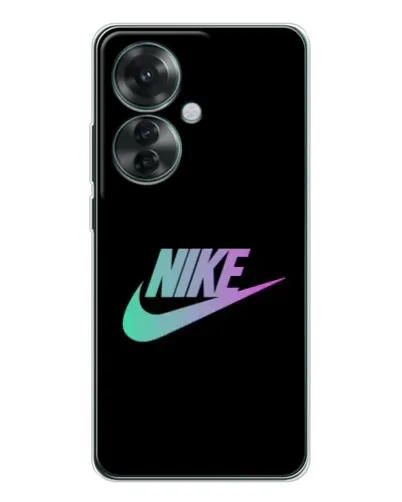 Чехол для OPPO Reno 11F с картинкой «Nike — городская ночь»