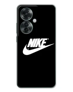 Чохол для OPPO Reno 11F з картинкою «Мазки фарби Nike»