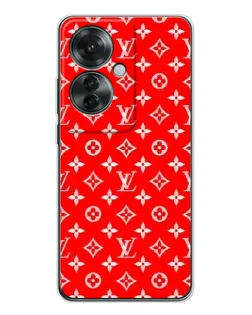Чехол для OPPO Reno 11F с картинкой «Яркий паттерн LV»