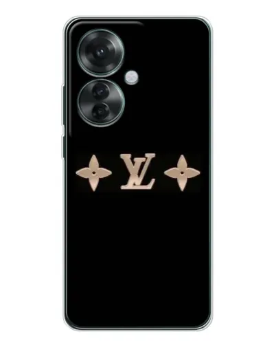 Чехол для OPPO Reno 11F с картинкой «Louis Vuitton — минимализм»