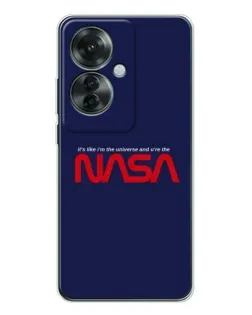 Чехол для OPPO Reno 11F с картинкой «NASA — глубокий космос»