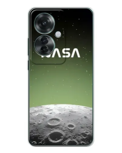 Чехол для OPPO Reno 11F с картинкой «NASA — лунный градиент»