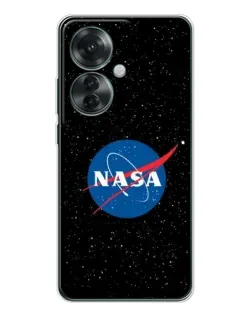 Чехол для OPPO Reno 11F с картинкой «NASA — звездное небо»