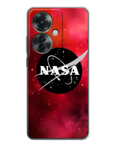 Чехол для OPPO Reno 11F с картинкой «NASA — красная туманность»