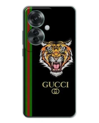 Чехол для OPPO Reno 11F с картинкой «Тигр Gucci»