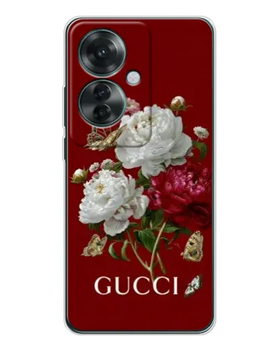 Чехол для OPPO Reno 11F с картинкой «Gucci —  сад»