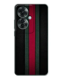 Чехол для OPPO Reno 11F с картинкой «Gucci — неоновая линия»