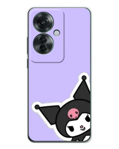 Чехол для OPPO Reno 11F с картинкой «Забавная Kuromi» Чехол для OPPO Reno 11F с картинкой «Забавная Kuromi»