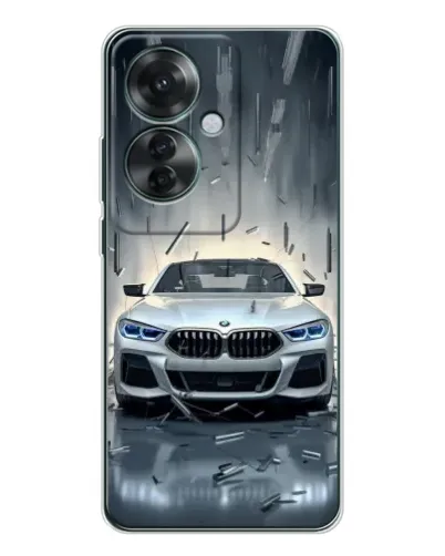 Чехол для OPPO Reno 11F с картинкой «BMW в свете фар» Чехол для OPPO Reno 11F с картинкой «BMW в свете фар»