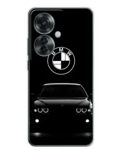 Чехол для OPPO Reno 11F с картинкой «BMW — взгляд из темноты»