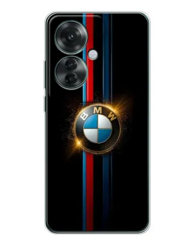 Чехол для OPPO Reno 11F с картинкой «BMW M-Power неон» Чехол для OPPO Reno 11F с картинкой «BMW M-Power неон»