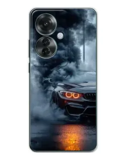 Чехол для OPPO Reno 11F с картинкой «BMW M-Power — абстракция»