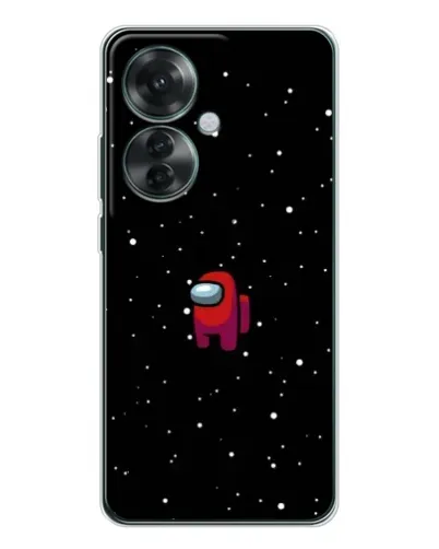 Чехол для OPPO Reno 11F с картинкой «Красный Among Us» Чехол для OPPO Reno 11F с картинкой «Красный Among Us»