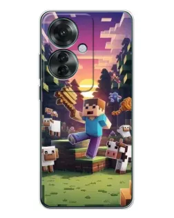 Чохол для OPPO Reno 11F з картинкою «Стів на фермі» Чохол для OPPO Reno 11F з картинкою «Стів на фермі»