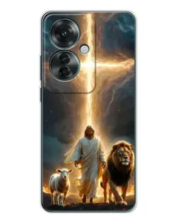 Чохол для OPPO Reno 11F з картинкою «Лев Юди та Світло» Чохол для OPPO Reno 11F з картинкою «Лев Юди та Світло»