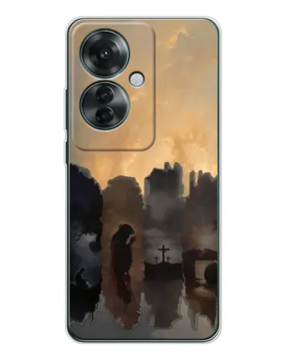 Чехол для OPPO Reno 11F с картинкой «Дорога к вере» Чехол для OPPO Reno 11F с картинкой «Дорога к вере»