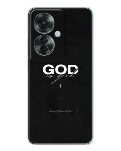 Чехол для OPPO Reno 11F с картинкой «GOD — Бог над всем» Чехол для OPPO Reno 11F с картинкой «GOD — Бог над всем»