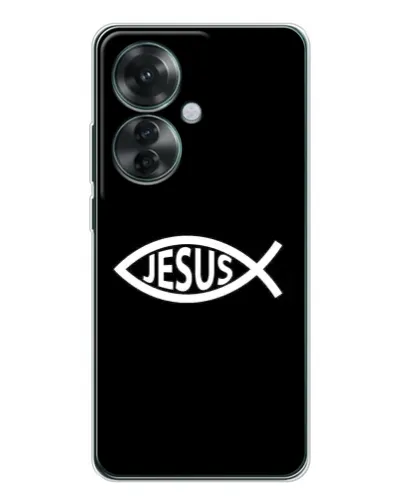 Чехол для OPPO Reno 11F с картинкой «Классический Jesus» Чехол для OPPO Reno 11F с картинкой «Классический Jesus»