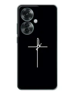 Чохол для OPPO Reno 11F з картинкою «Тонкий хрест»